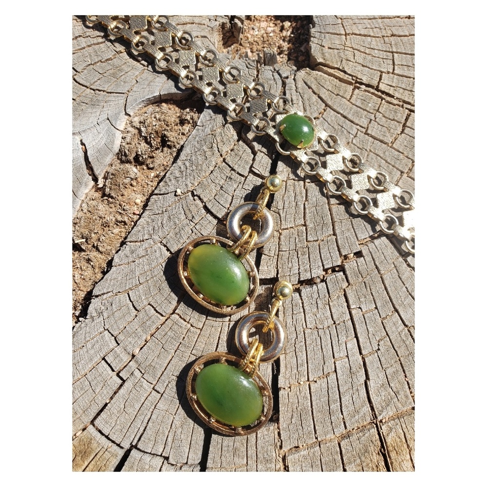 upcycled♻️jade choker KAMELEON🦎KUSTOM - Picture 2 of 8